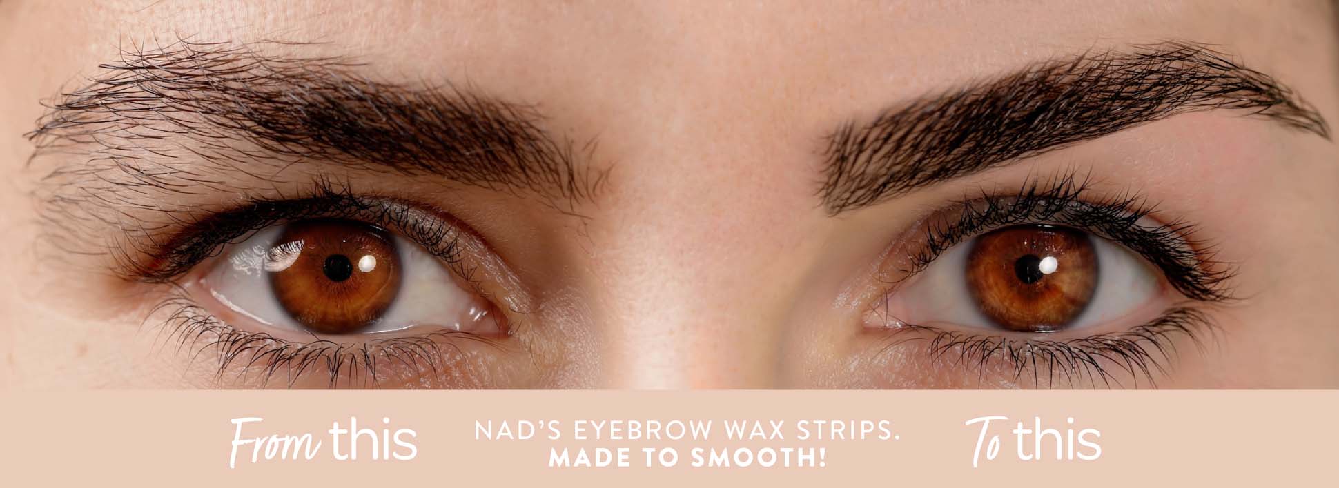 Nads Hair Removal Eyebrow Wax Strips | Buy Now