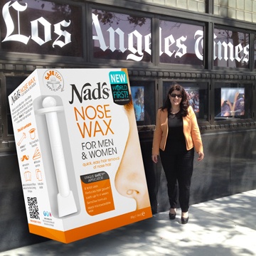 Nad’s nose wax takes on Los Angeles! | Nad's Hair Removal Blog