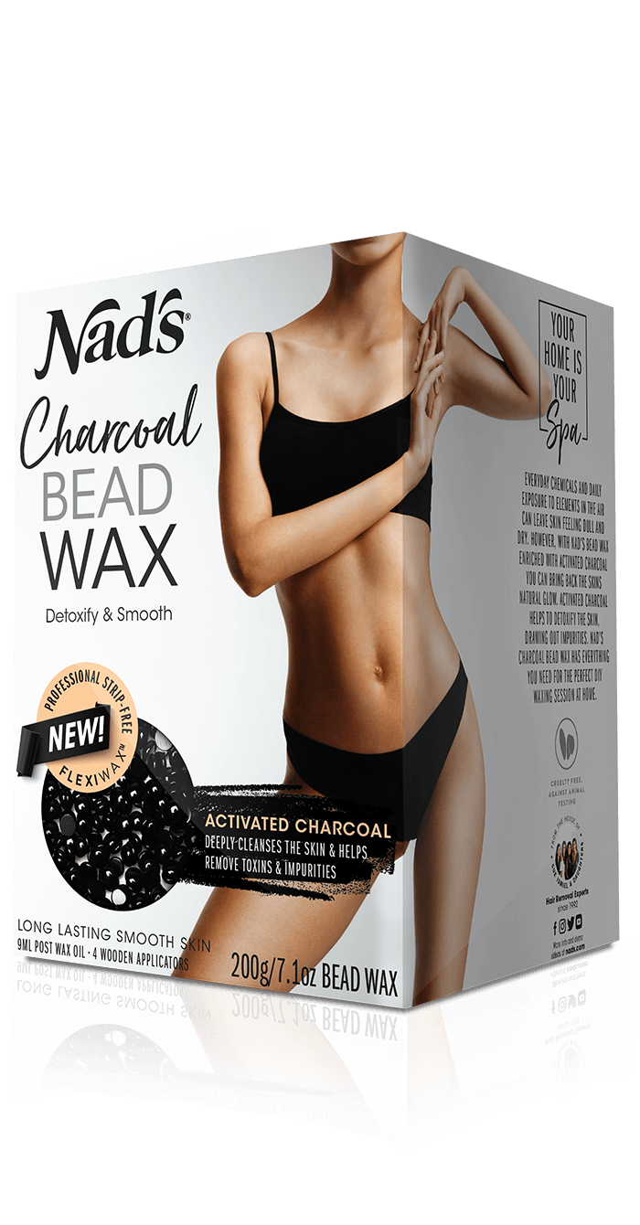 Nad's Charcoal Bead Wax - Nad's Hair Removal