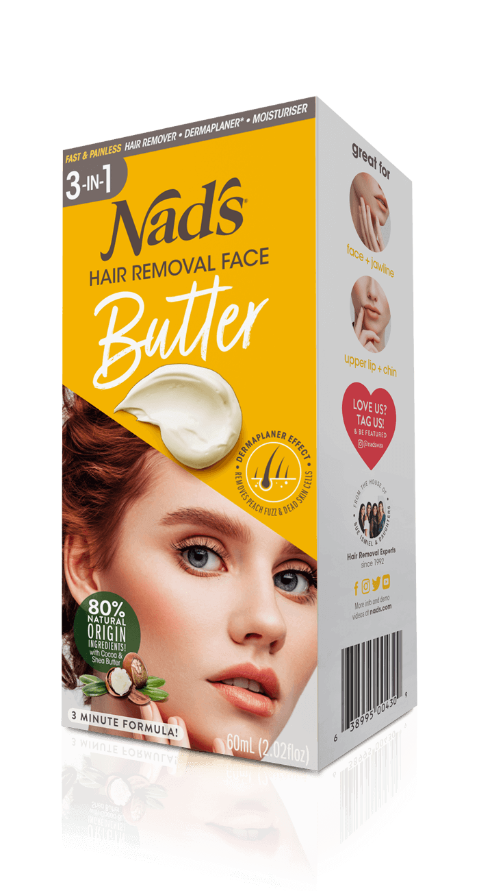 Nad's 3-in-1 Hair Removal Face Butter