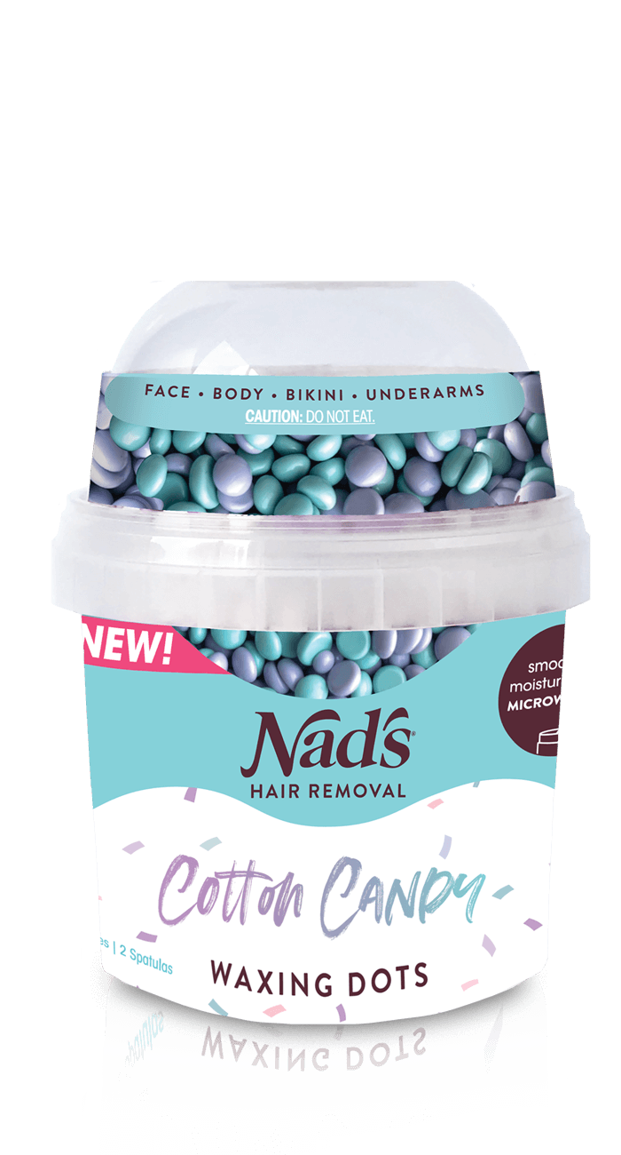 Nad\'s Hair Removal Cotton Candy Waxing Dots