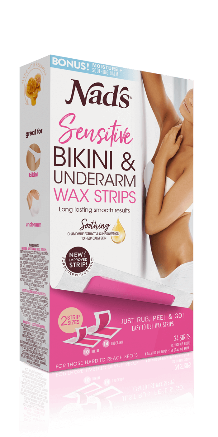 Sensitive Bikini \u0026 Underarm Wax Strips